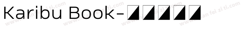Karibu Book字体转换
